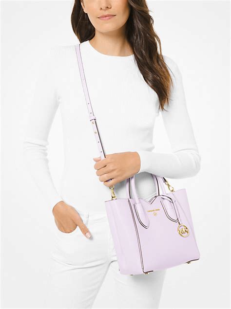 michael kors mae small messenger bag|Michael Kors studded crossbody bag.